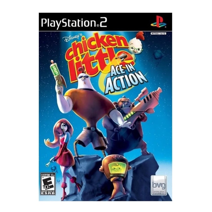 Jogo Chicken Little: Ace In Action - PlayStation 2 original
