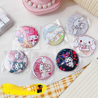 Crachá A Laser Coolommy Melody Cute Cartoon Kuromi Brooch Ins Sweet E Lovely Daily Versatile Bag Acessórios