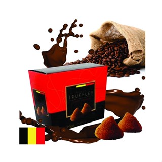 Caixa Trufas de Chocolate Belga Sabor Café 150g