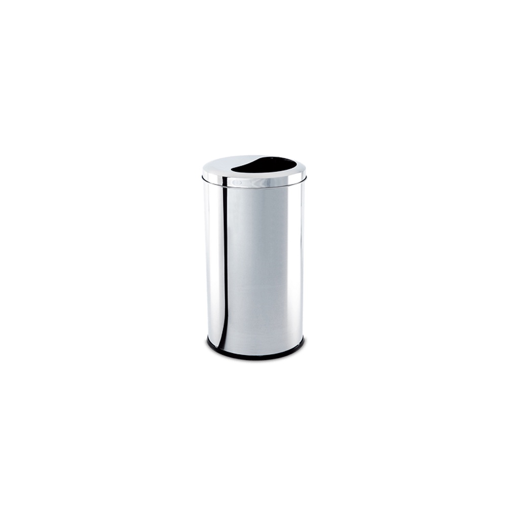 Lixeira Meia Lua Brinox Decorline 12 Litros Ø 20 x 44 cm Aço Inox - Home & Living