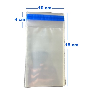 Saco Adesivado Saquinho Plástico Transparente 10x15 C/100un em Oferta na Shopee