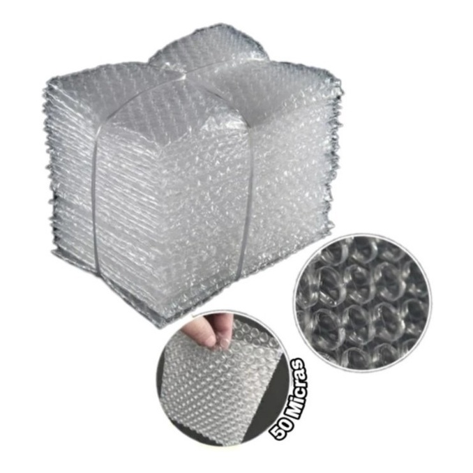 Proteção De Bolha Para Celular 10x18 Cm Kit 100 Unidades 