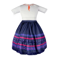 Fantasia Luisa Madrigal Encanto Vestido Infantil