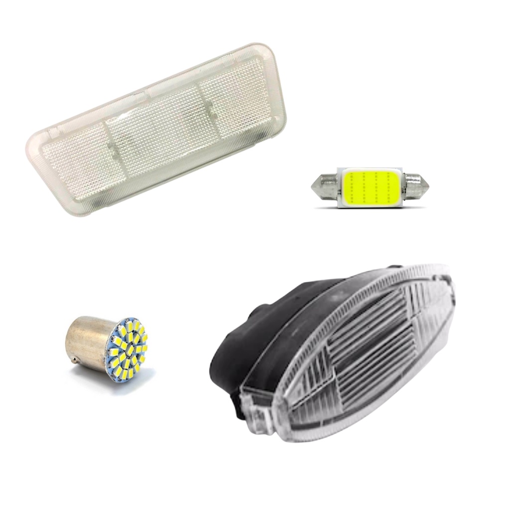 Lampada Luz Placa + Teto com Leds Corsa 1996 1997 1998 1999 2000 2001 2002 2003 2004 2005 2006 2007 em Oferta na Shopee