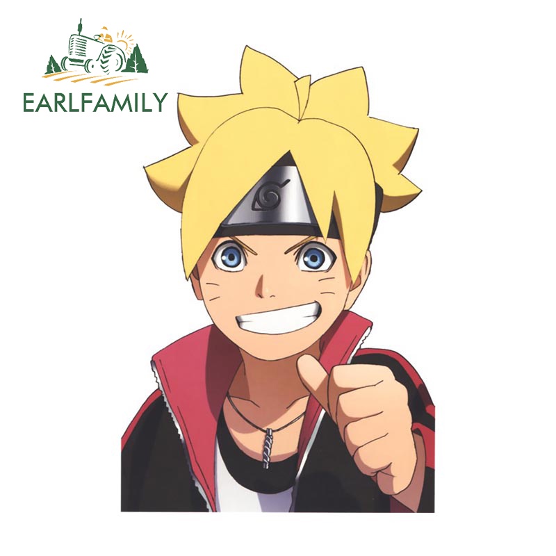 EARLFAMILY Adesivo De Carro Naruto , 13cm x 8.8cm , Elegante , Atraente , À Prova D'água , Motocicleta , Caminhão , Jane
