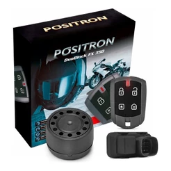 Alarme Para Motos Pósitron Duoblock FX 350 G8 Universal com Função Presença