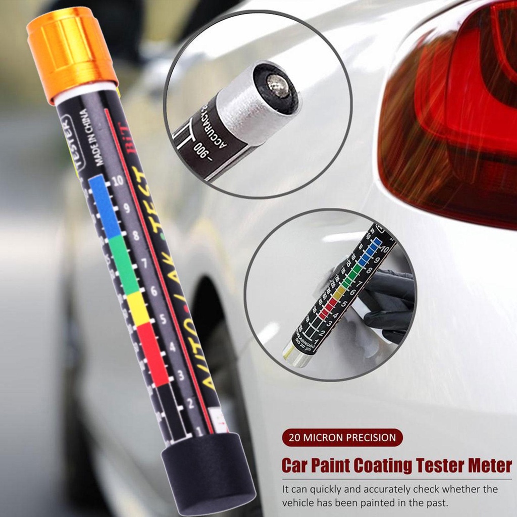 Caneta Testadora De Espessura De Tinta De Carro Medidor Portátil De Teste De Reposição