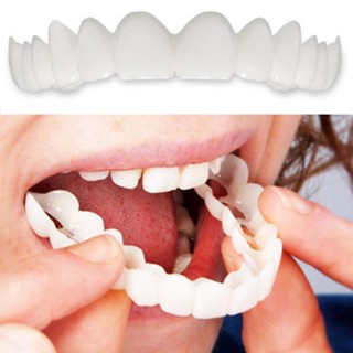 (cactus01) 2 Peças Cobertura De Silicone Para Dentadura / Clareamento / Dente Falso