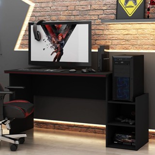 Mesa Gamer Escrivaninha Gelius Móveis