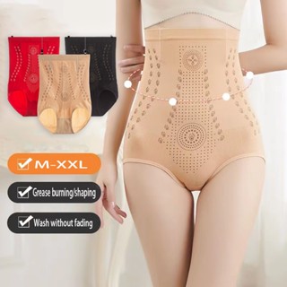 Roupa Feminina Cintura Alta Controle Firme Feminino Modelador De Corpo Sem Costura Calcinha Pós-Parto Tamanho Grande