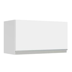 Armário de Cozinha Aéreo 60 cm 1 Porta Suspensa Branco Glamy Madesa