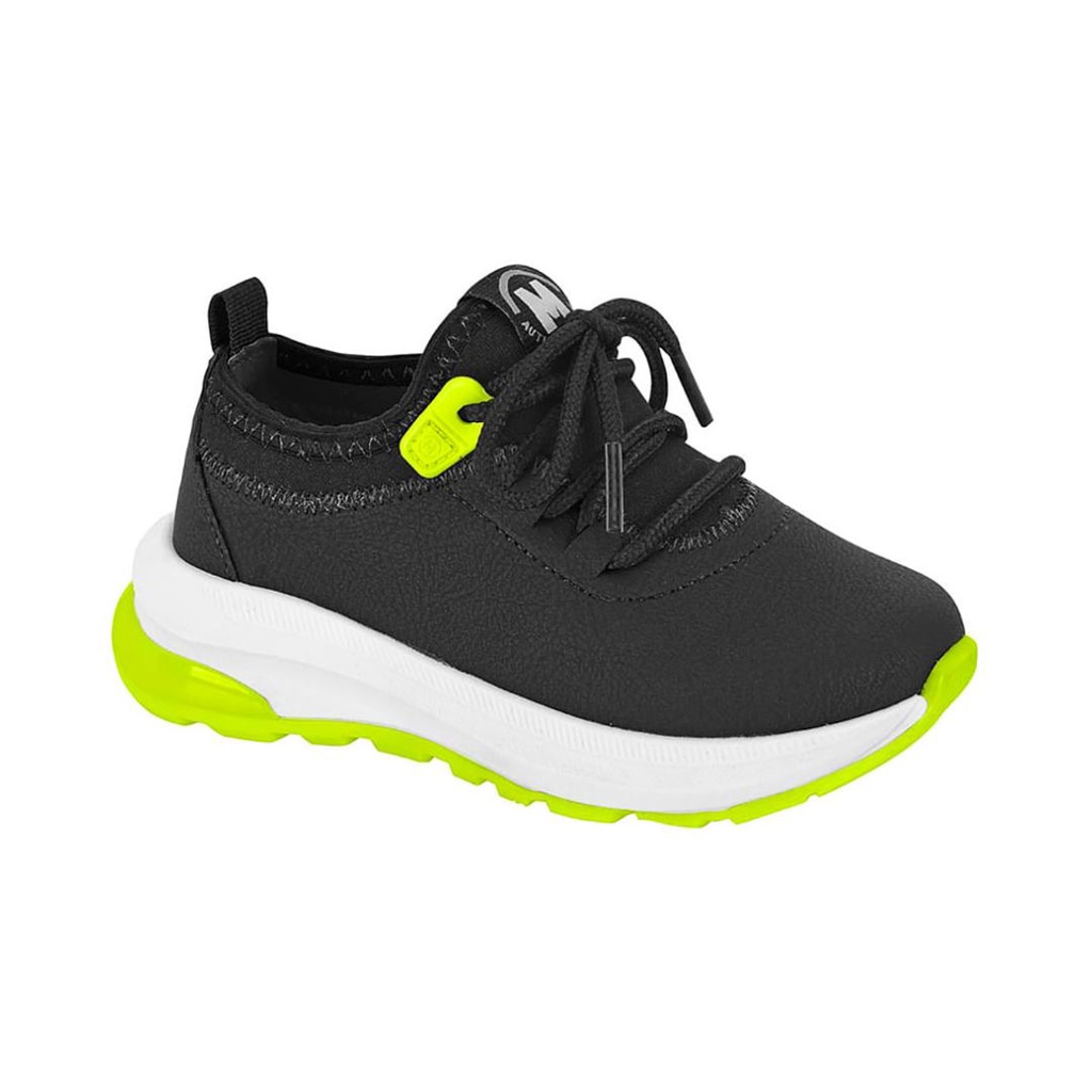 Tênis Molekinho Esportivo Infantil - Preto