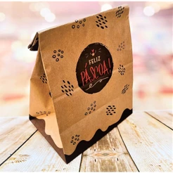 50 Saco Eco Delivery Pml Páscoa Doce 3423(PASCOA IDEIA OUTLET)(CHOCO)