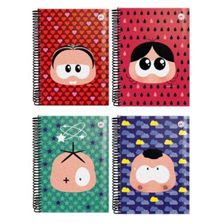 Caderno Turma Da Mônica DAC Spiral Toys Brinquedos 96FLS