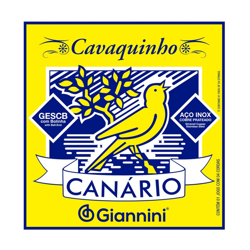 ENCORDOAMENTO GIANNINI CAVACO GESCB C/BOLINHA 010