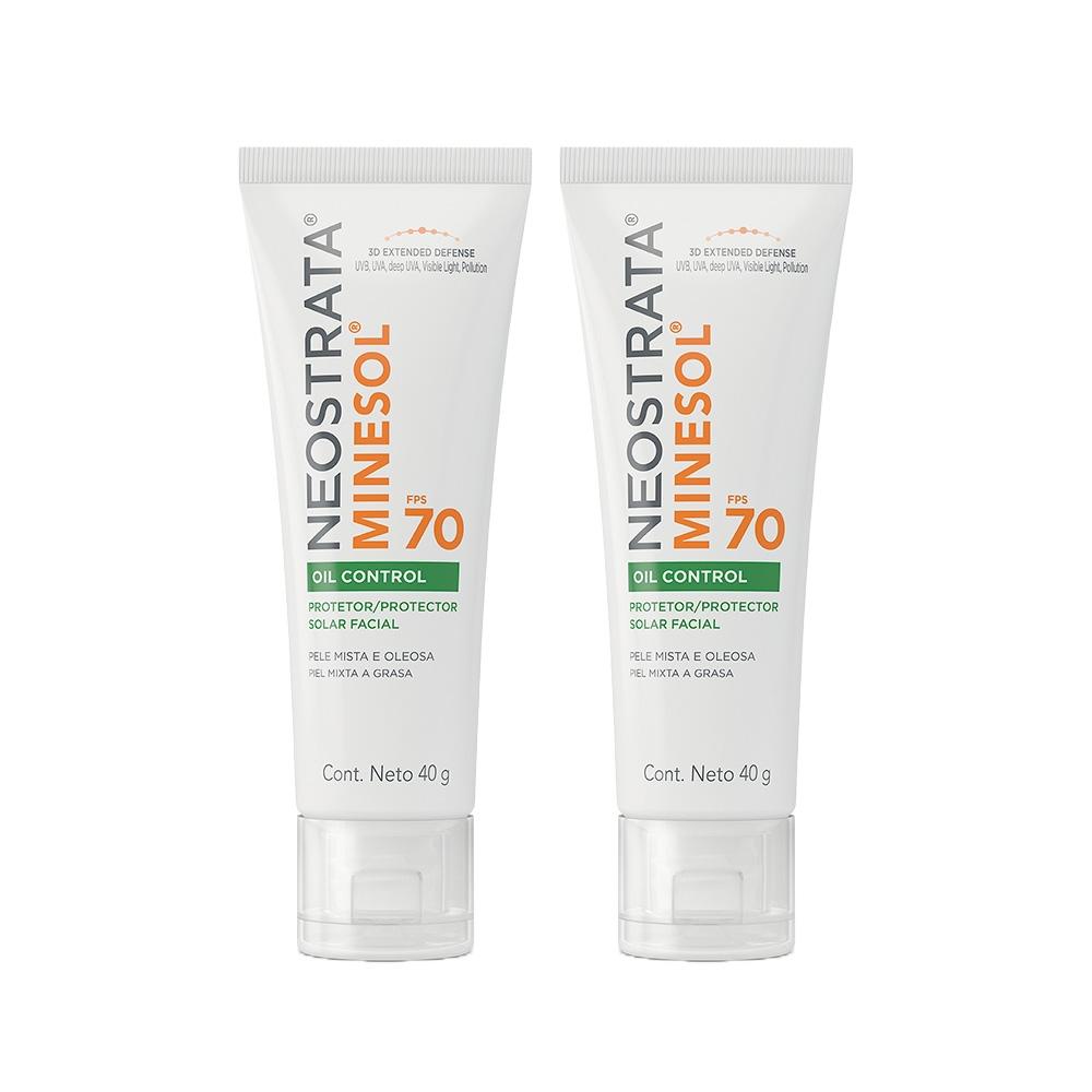 Kit 2 Protetor Solar Neostrata Minesol Oil Control FPS 70 40g em Oferta na Shopee