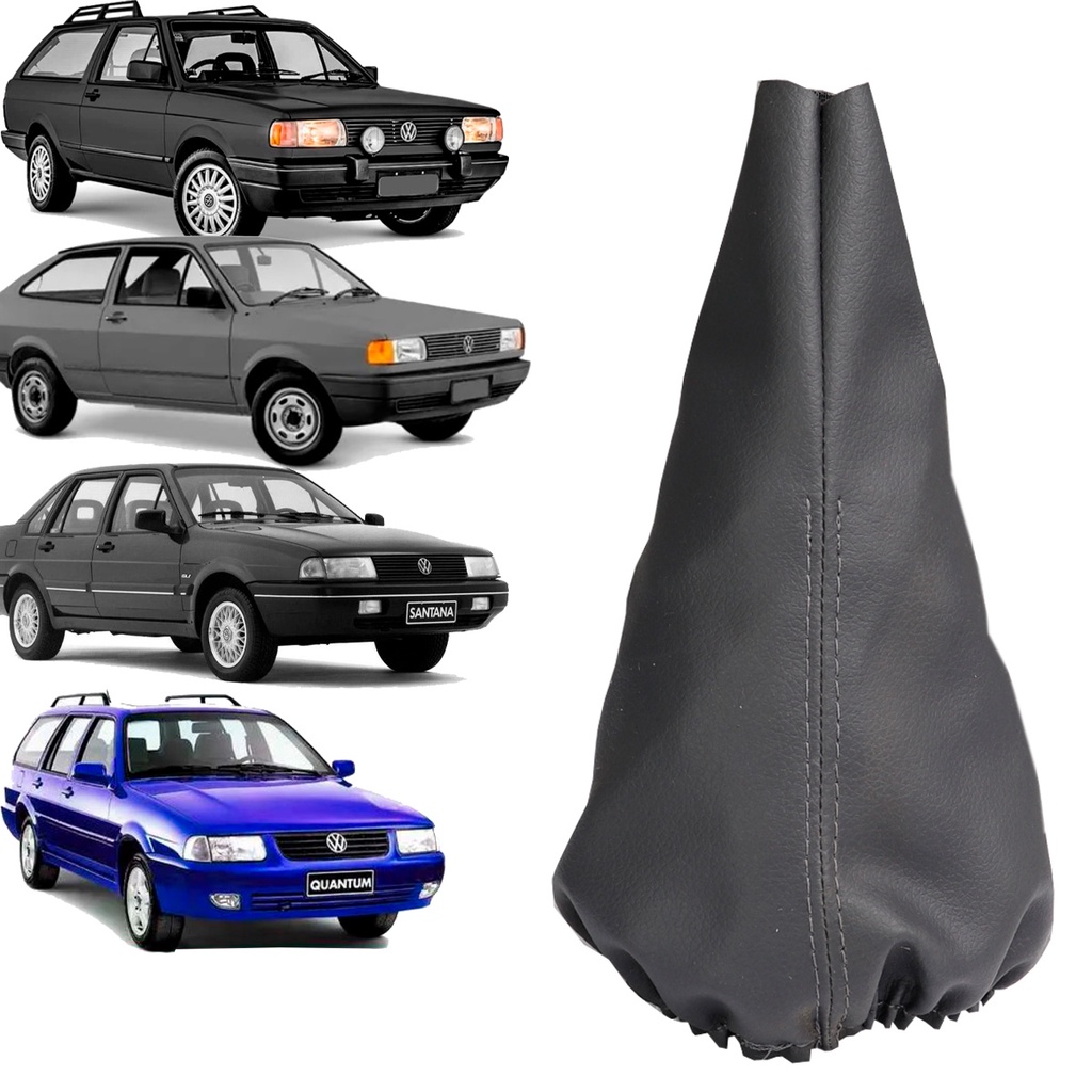 Coifa Do Cambio Vw Santana E Quantum 1995 Até 1998 E Gol, Parati E Saveiro 1981 Até 1995 S/Base C/ Elástico Preto em Oferta na Shopee