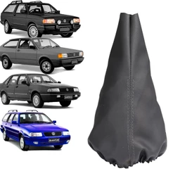 Coifa Do Cambio Vw Santana E Quantum 1995 Até 1998 E Gol, Parati E Saveiro 1981 Até 1995 S/Base C/ Elástico Preto