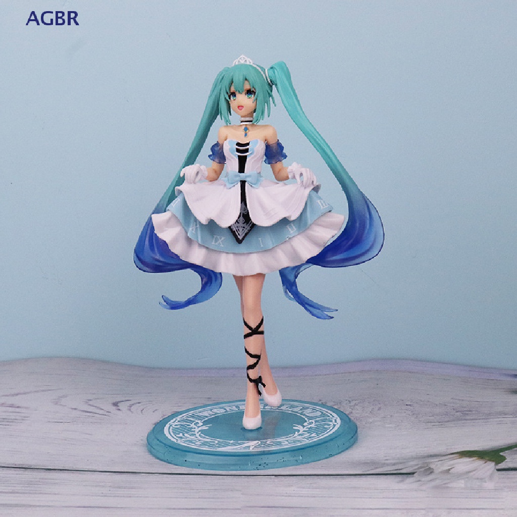 20cm Pink Cherry Hatsune Miku Figura Anime Kawaii Bonecas