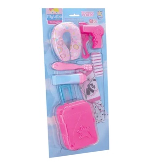 My Little Collection Kit Viagem Infantil Acessorios E Maleta Divertoys em Oferta na Shopee