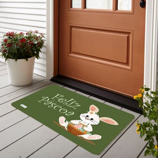 Tapete Para Porta Avulso Páscoa Easter Bunny 40cm x 60cm