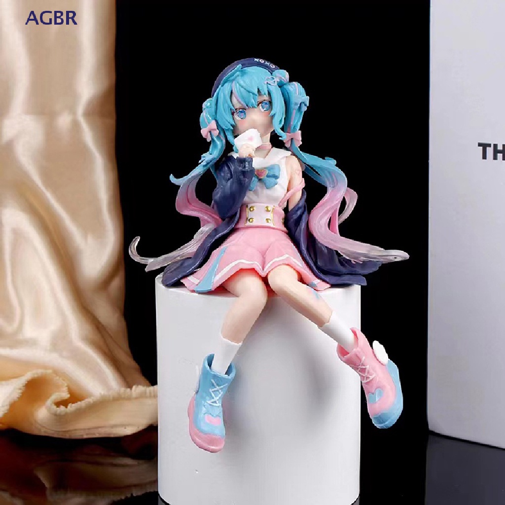 AGBR] 20cm Hatsune Miku Ação Figura Em PVC Coleção Anime Kawaii