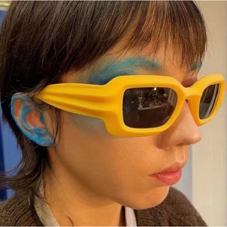 Moldura Geométrica Cyber Y2K Óculos De Sol Homens Sporty Wrap Around Intrincados Mulher Moda Luxo Marca Punk Shades