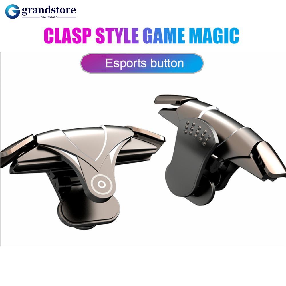 GRANDSTORE G12 Jogo De Gatilho De Para Celular PUBG Joysticks Gamepad ABS Apontador Botão Chave L1 R1 Controlador B3K1