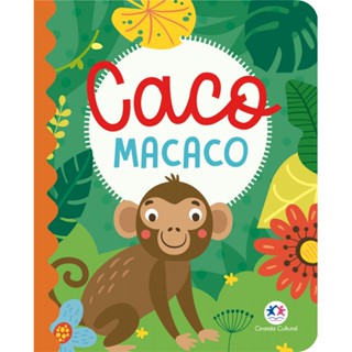 Livro Cartonado Caco Macaco