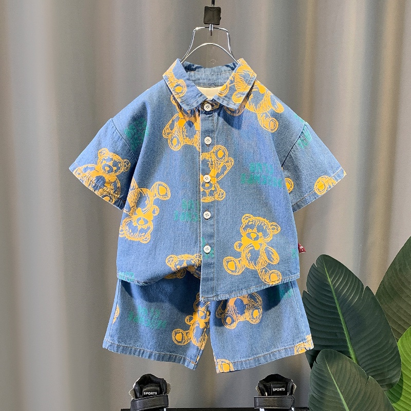 Conjuntos De Roupas De Moda Infantil De Verão Casacos Calções 2pcs Fatos De Treino Casual