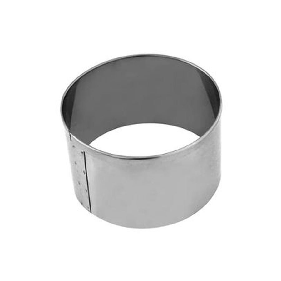 Cortador Aro Redondo 10x10x4cm - 1 Unidade - Ref:2024 - RR Cortadores - Rizzo