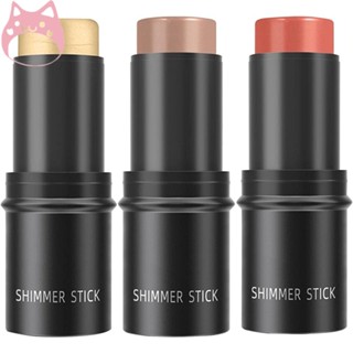 Destaque Brilho Sombra Bastão Tridimensional Creme base Corretivo blush Reparo De Maquiagem HGF