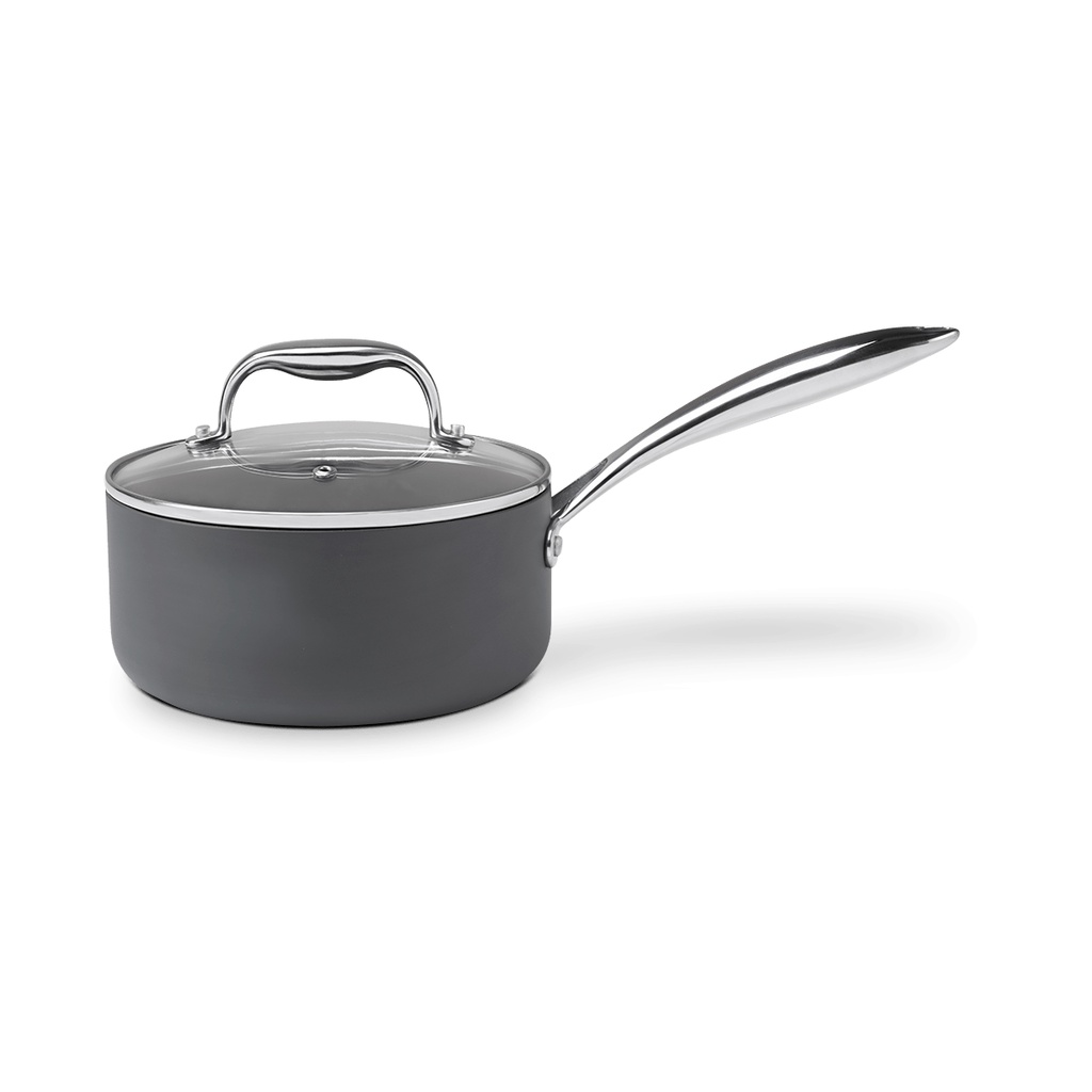 Panela De Indução Com Tampa Brinox Diamond 2,55 Litros Ø 20 cm Cinza - Home & Living