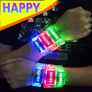 Pulseira Luminosa De Corrida Noturna . Brilhante , Relógio Infantil Pequenos Brinquedos