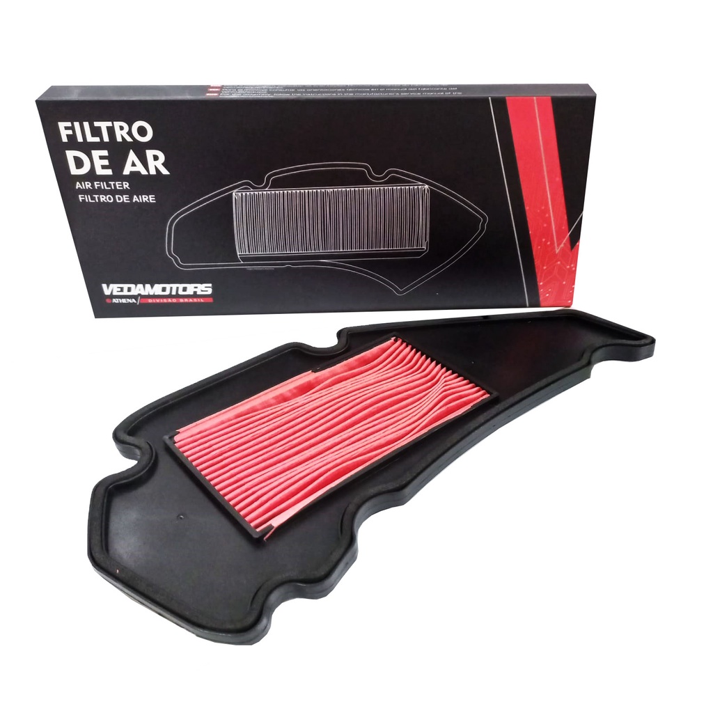 Filtro de Ar para Suzuki Burgman 125 2005 A 2010 Vedamotors em Oferta na Shopee