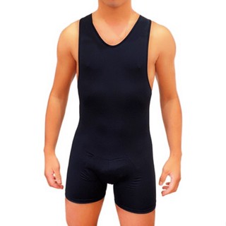 Body Masculino Macaquinho Tecido Uv Shorts C52