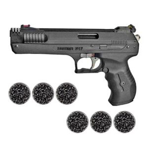 Pistola Pressão Beeman 2004 P-17 - Cal 4,5mm + 06 Chumbinho em Oferta na Shopee