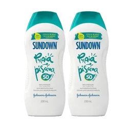 Kit 2 Protetores Solar Sundown Starck FPS 50