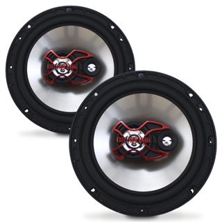 Alto Falante 6 Polegadas Bravox 100w Rms B3X60-X Triaxial 4 Ohms Bobina Simples 200w Pico Par em Oferta na Shopee