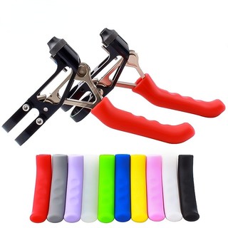 1 Par De Capas De Aperto De Freio De Bicicleta , Protetores De Alavanca Silicone Antiderr…