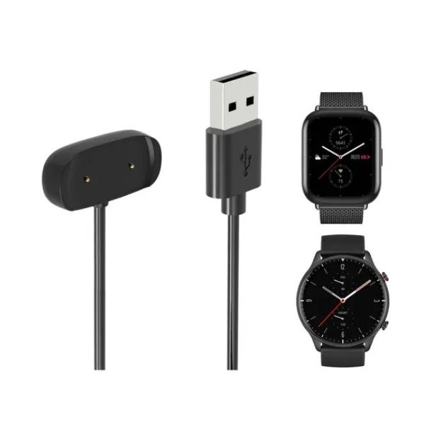 Cabo carregador QUALIDADE PREMIUM smartwatch para Amazfit Bip U | GTR2 | GTS 2 mini | MI BAND 3 | 4 | 5 | 6 | 7 | 7 pro | 8