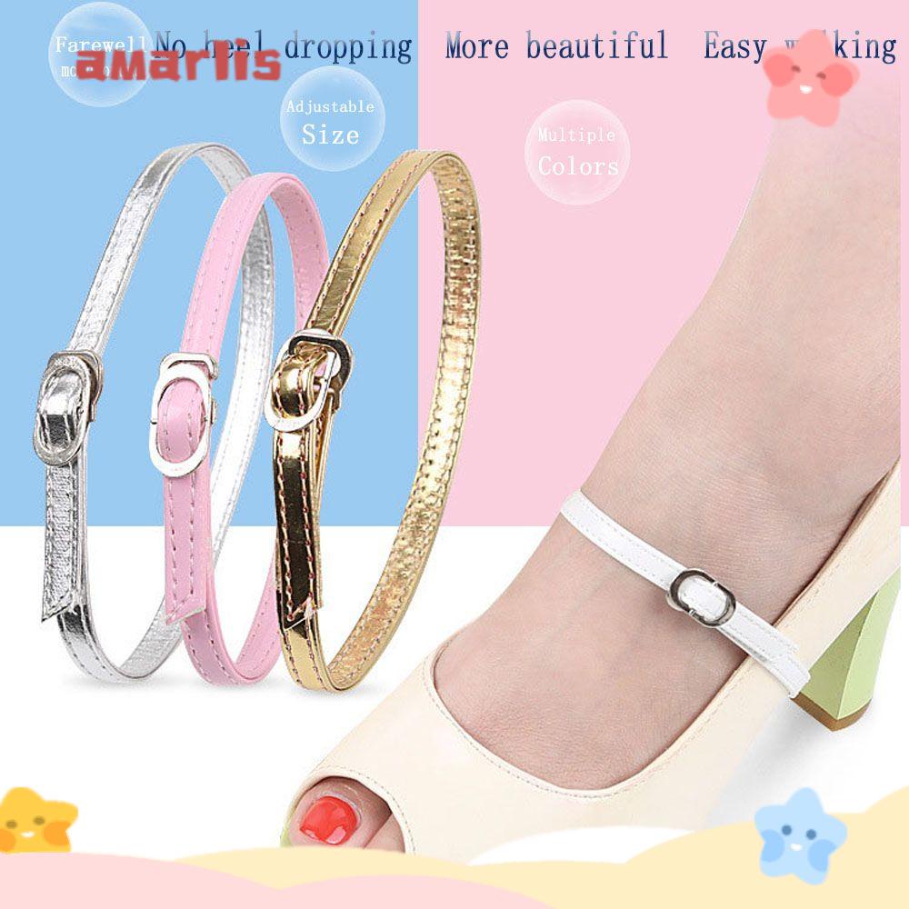 AMARLIS Faixa De Amarração Para Tornozelo Acessórios Sapatos Femininos Alças Antiderrapantes Ajustáveis em Oferta na Shopee