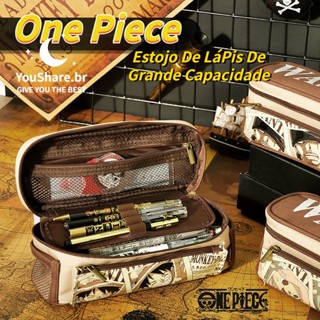 One Piece Estojo De Lápis À Prova D