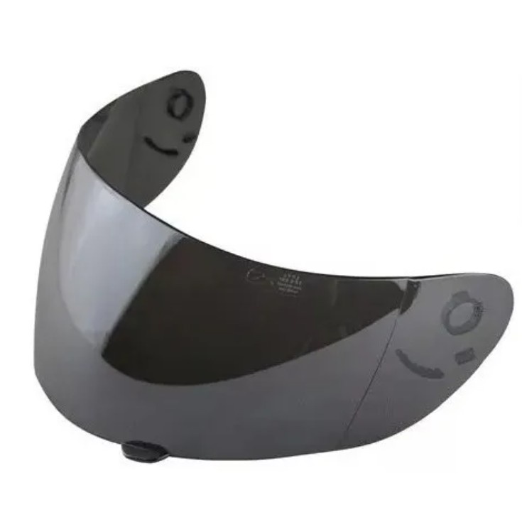 Viseira Vaz V21 Revolution Rider Antigo metalizada cromada 2,2mm - 1665cr