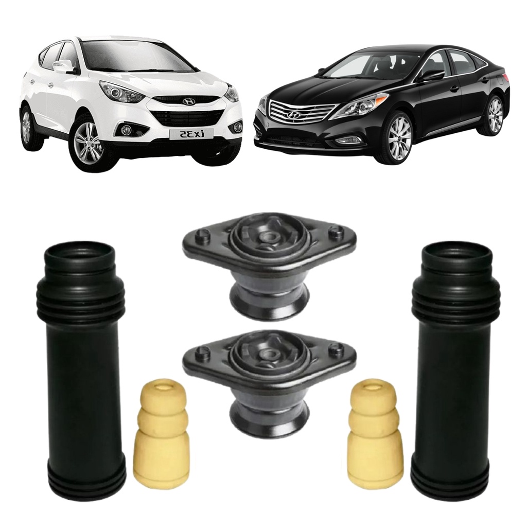 Kit Coxim Batente Amortecedor Traseiro Hyundai Azera IX35