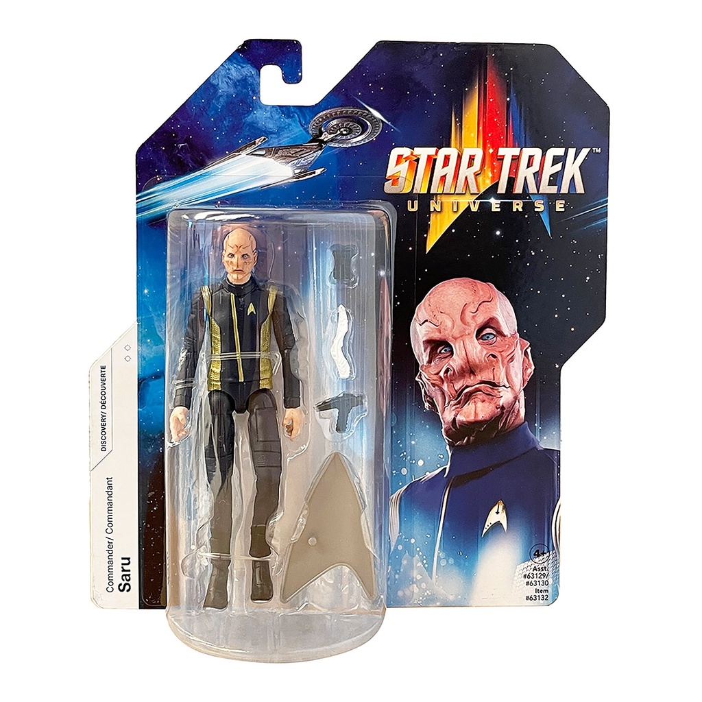 Star Trek Jornada nas Estrelas Boneco 12cm - Saru - Hobbies & Collections
