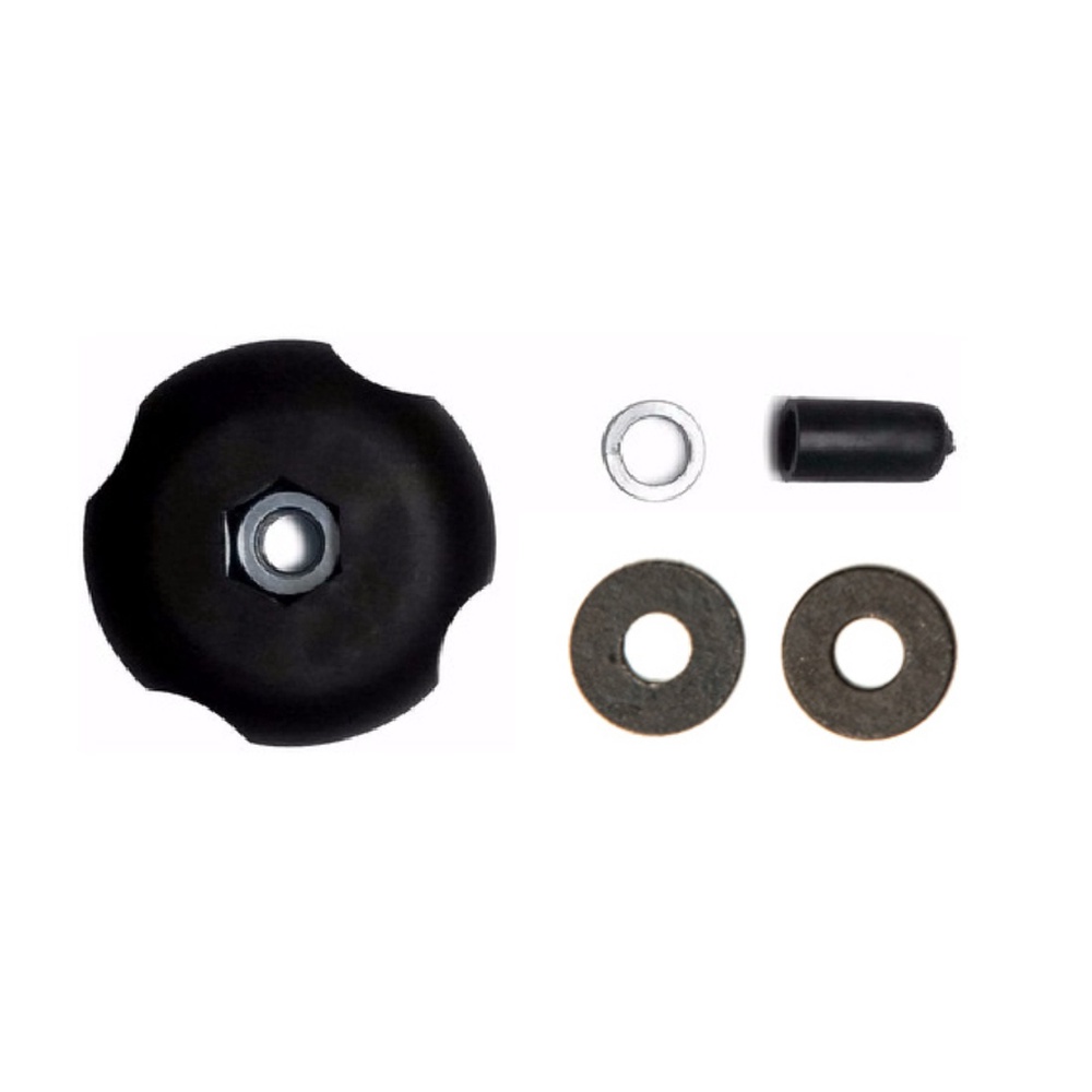 Kit Borboleta e Arruelas P/ Suporte Transbike Eqmax Velox Refil Bike Bicicleta