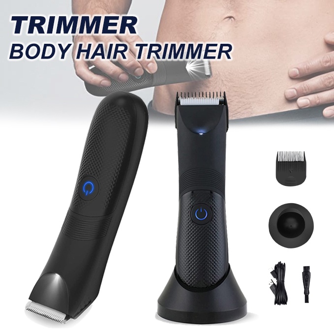 Depilação Masculina Áreas Íntimas Colocadores De Barbear Parte Cortador ...