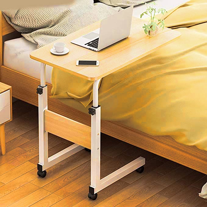 Suporte De Cama C/rodinha Mesa Notebook Home Office Refeicao