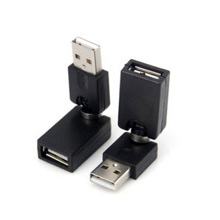 Adaptador USB 2.0 Giratório Flexível De Ângulo De Torção De 360 Graus H-best